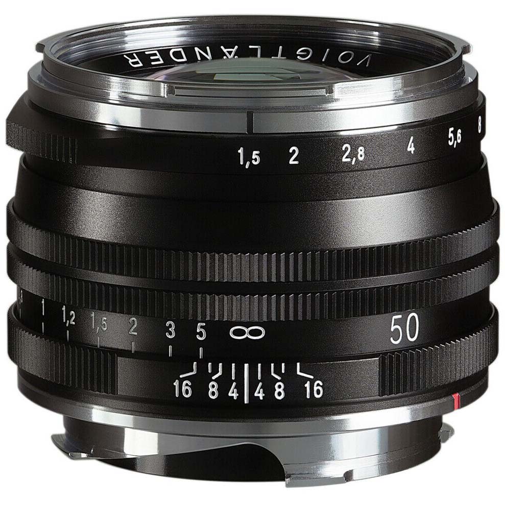 OBJETIVO VOIGTLANDER 50/1.5 II NOKTON VM M.C (NEGRO)