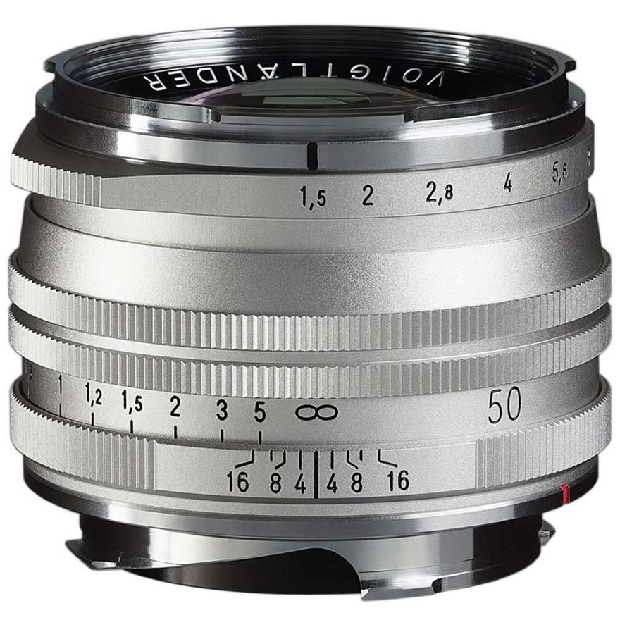 OBJETIVO VOIGTLANDER 50/1.5 II NOKTON VM M.C (SILVER)