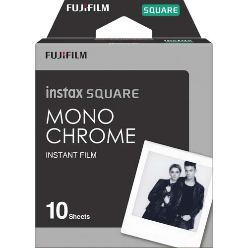 PELICULA FUJI INSTAX SQUARE B/N 10 EXP