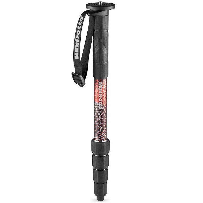 MONOPIE MANFROTTO MMELMIIA5RD  ROJO