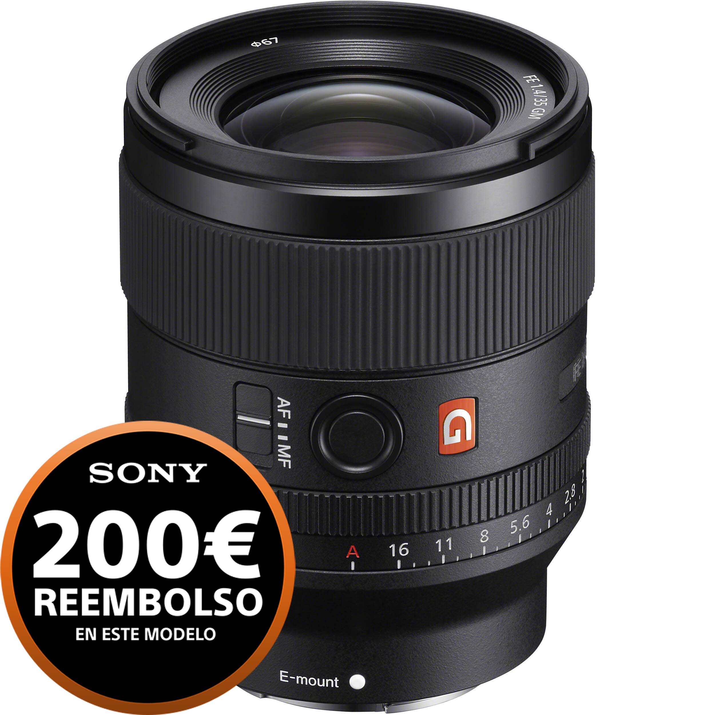 OBJETIVO SONY AF FE 35/1.4 GM