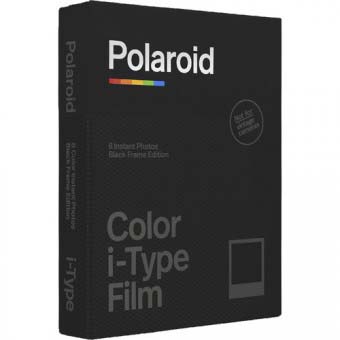 PELICULA POLAROID I-TYPE COLOR MARCO NEGRO (8 FOTOS)