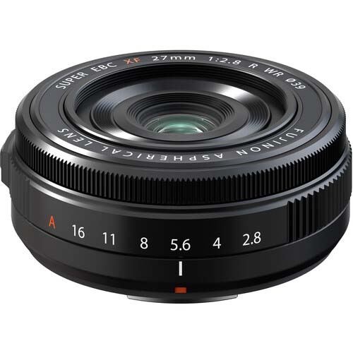 OBJETIVO FUJI XF 27/2.8 R WR BLACK