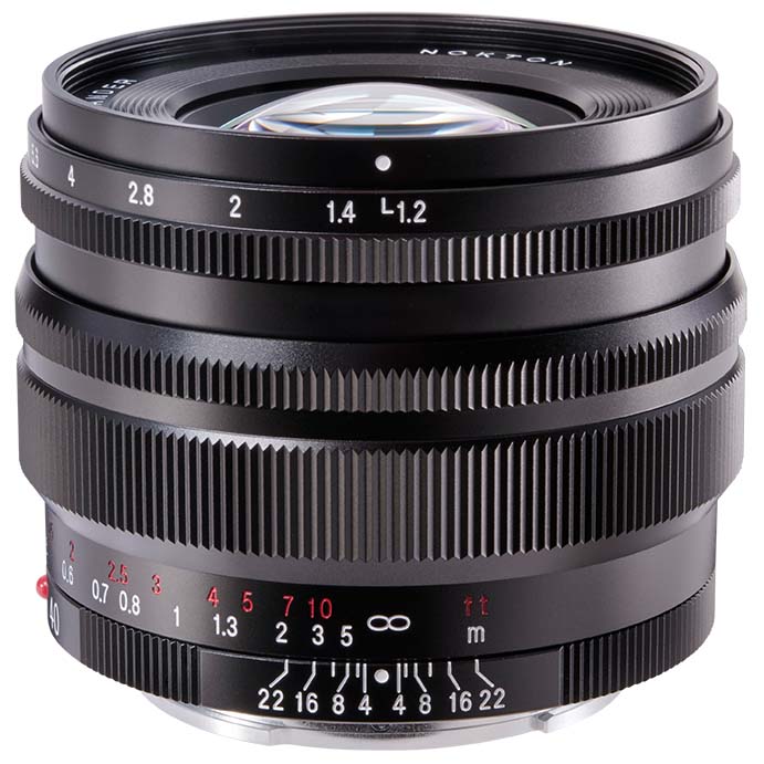 OBJETIVO VOIGTLANDER 40/1.2 SE NOKTON E ASPH (NEGRO)