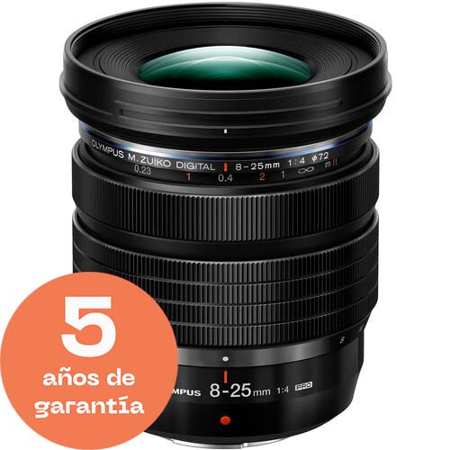 OBJETIVO OLYMPUS AF 8-25/4 PRO ED BLACK