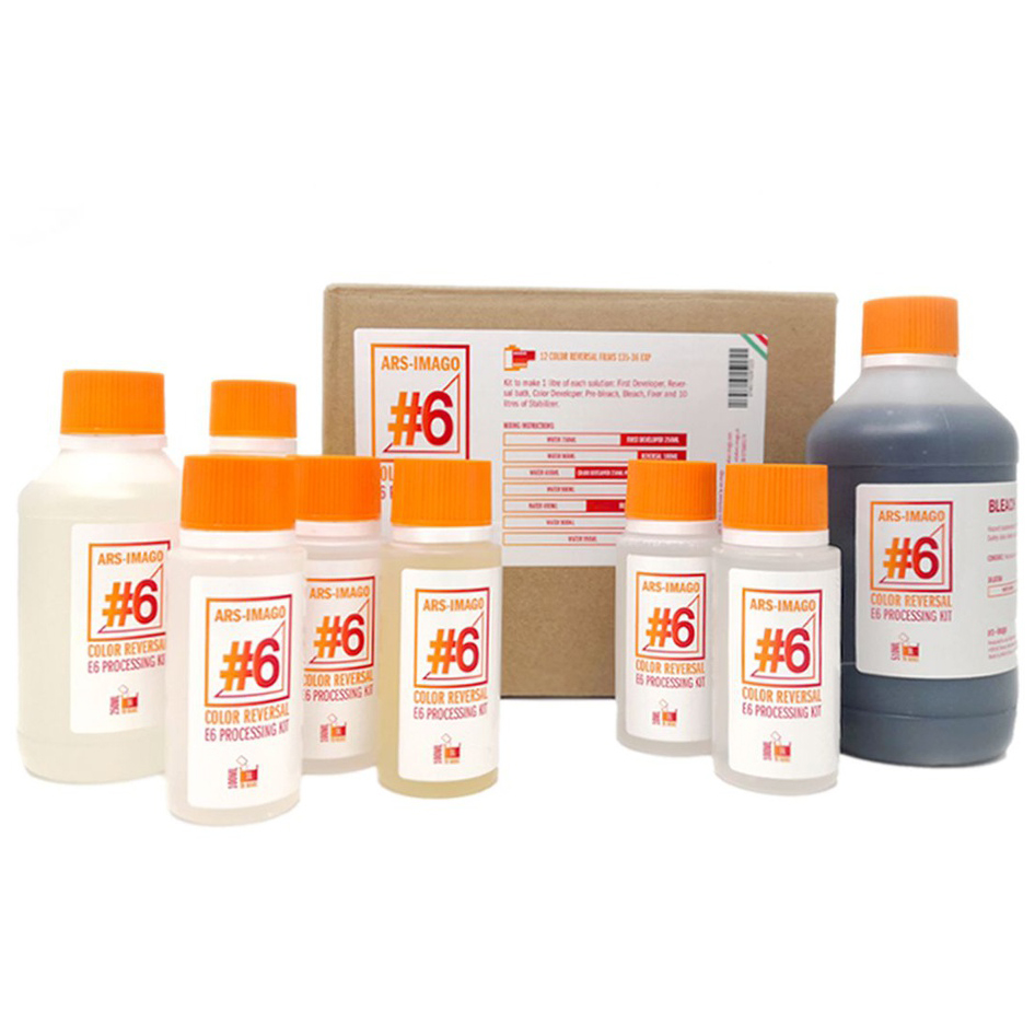 KIT ARS-IMAGO E6 PARA DIAPOSTIVAS (7 BAÑOS)