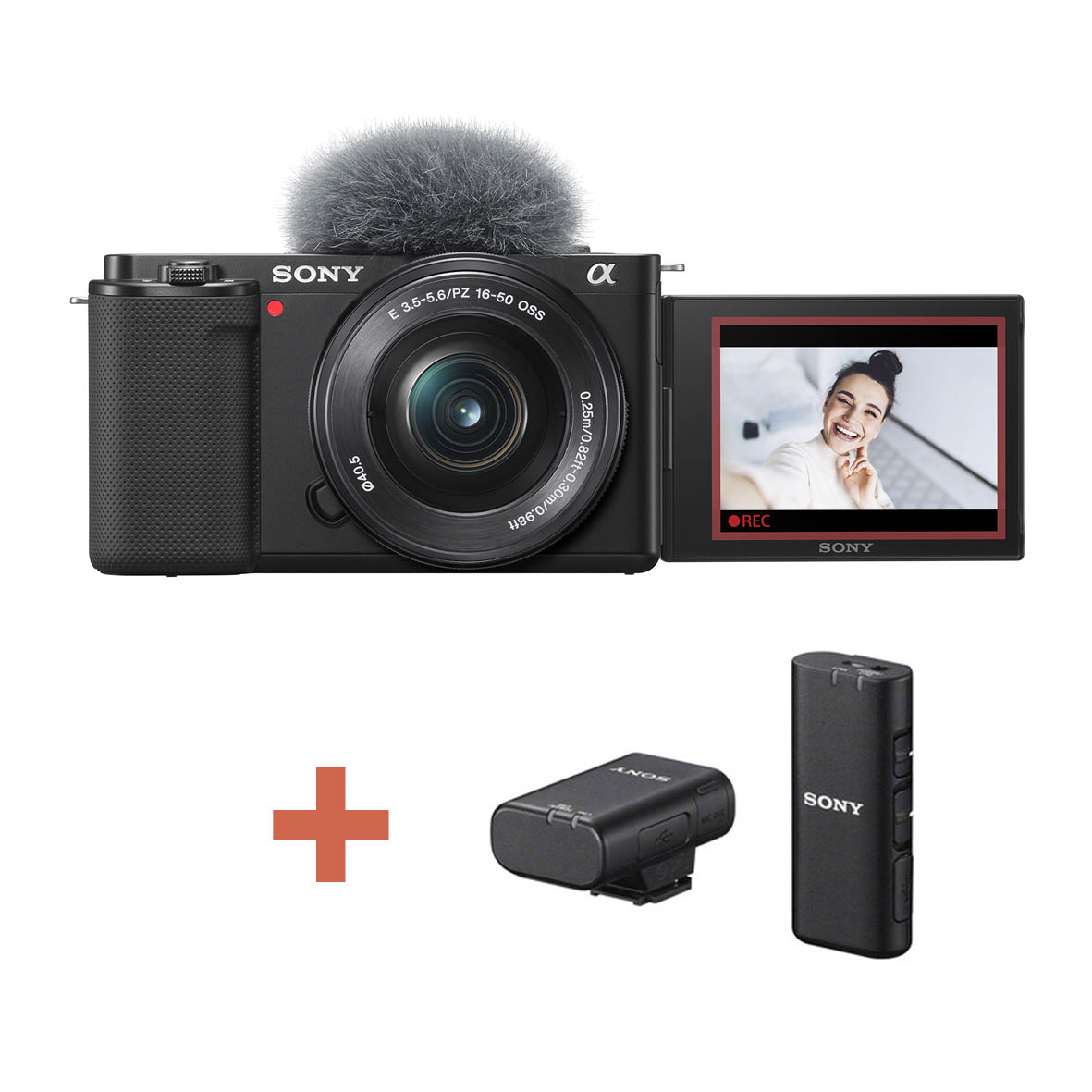 KIT SONY ZV-E10 + 16-50 + MICROFONO ECM-W2BT