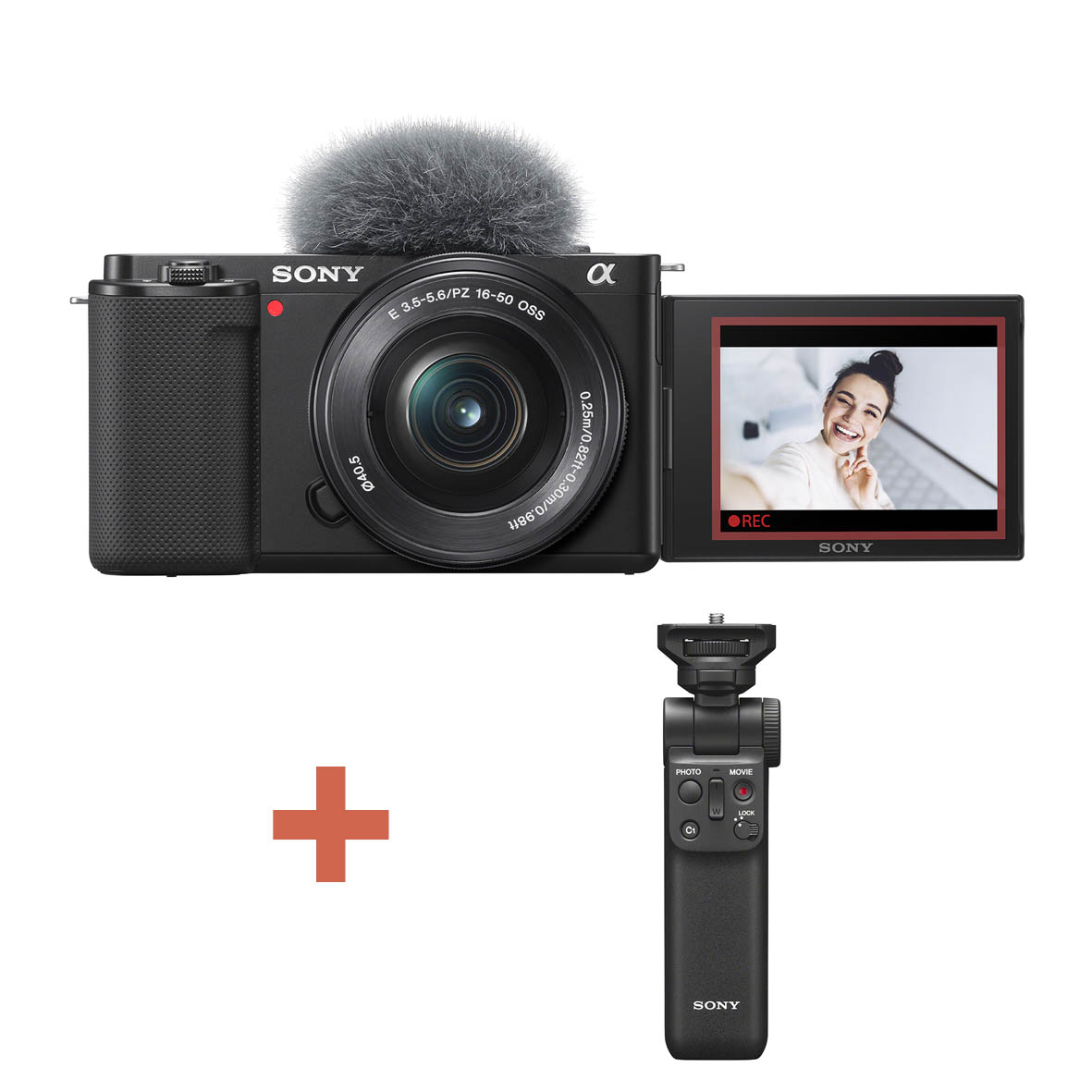 KIT SONY ZV-E10 + 16-50 + EMPUÑADURA GP-VPT2BT