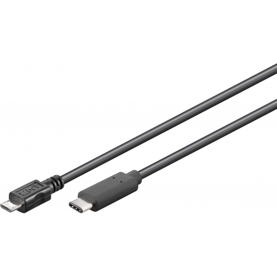 CABLE USB-C 3.1 A USB-MICRO B MACHO  2 MTS