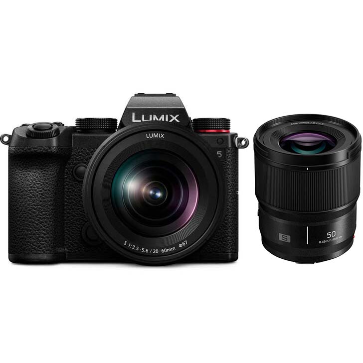 KIT PANASONIC LUMIX DC-S5 + 20-60 + 50/1.8