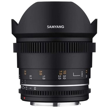 OBJETIVO SAMYANG 14 T3.1 CANON EOS V-DSLR MK2 VD