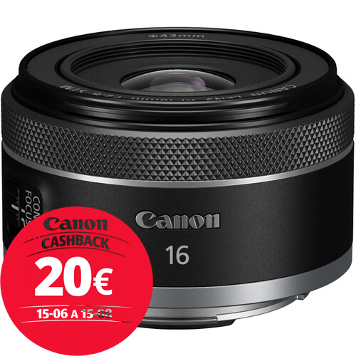 OBJETIVO CANON RF 16/2.8 STM
