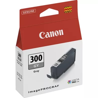 TINTA CANON PFI-300 GY GRIS 14.4 ML P/PRO-300