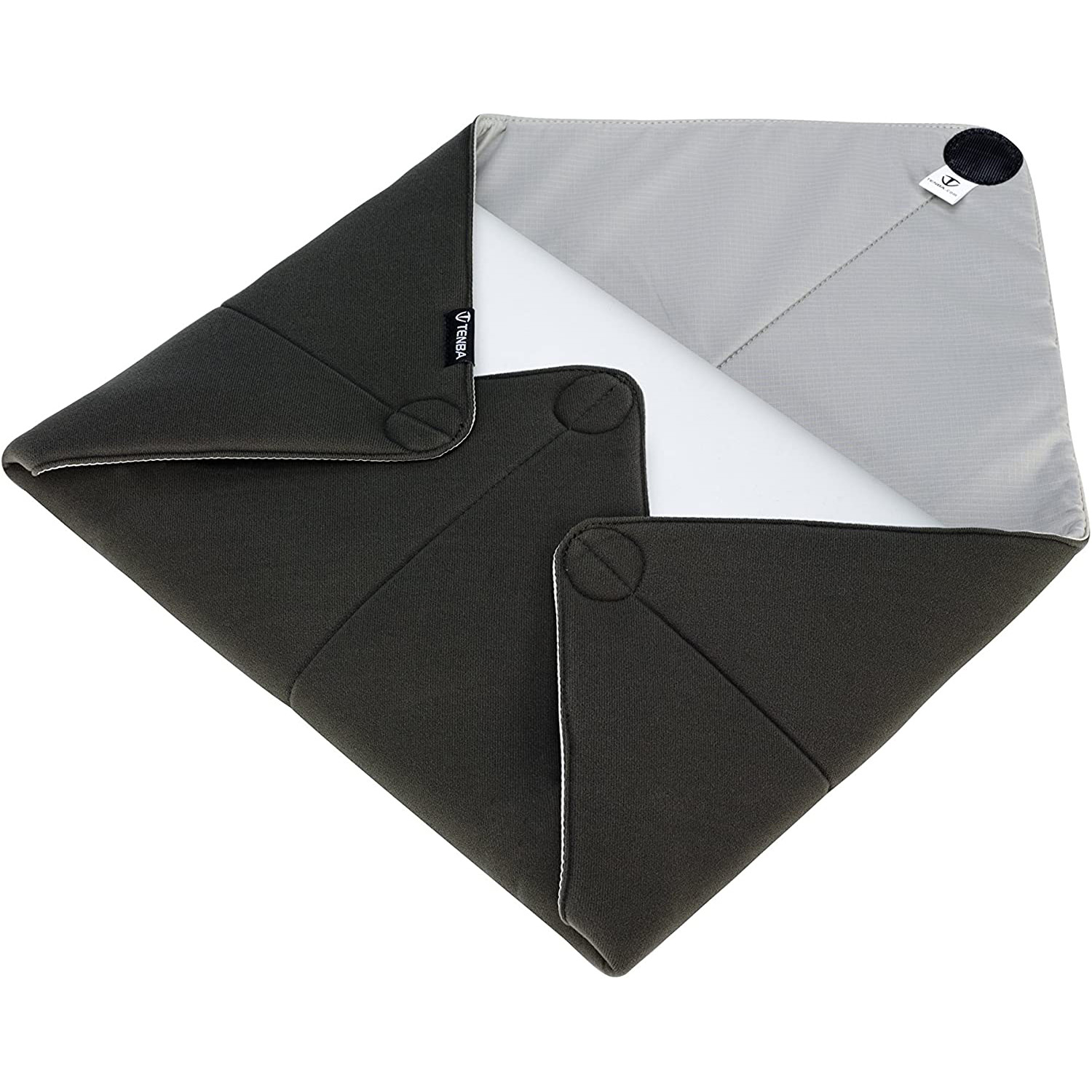 PAÑO TENBA 50X50 CM NEGRO CON VELCRO