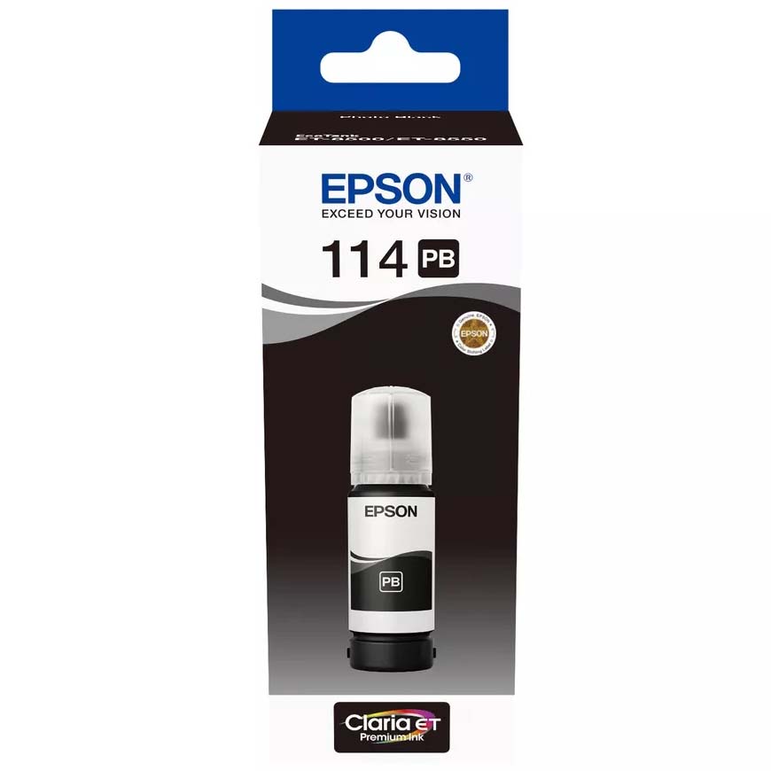 TINTA EPSON 114 NEGRO 70 ML  P/ET-8500/ET-8550  T-07B1