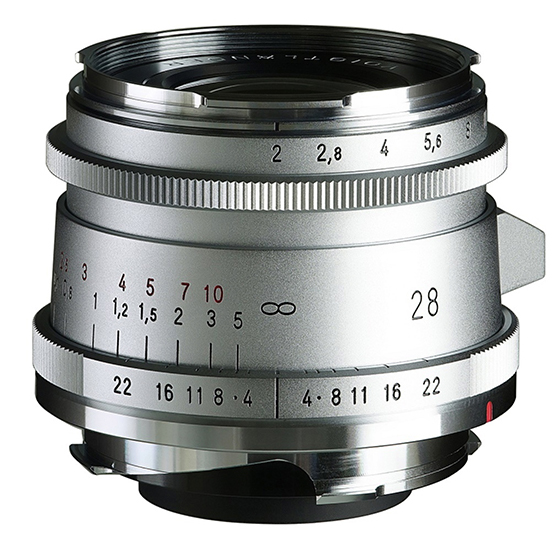 OBJETIVO VOIGTLANDER 28/2.0 ULTRON VM ASPH II (SILVER)