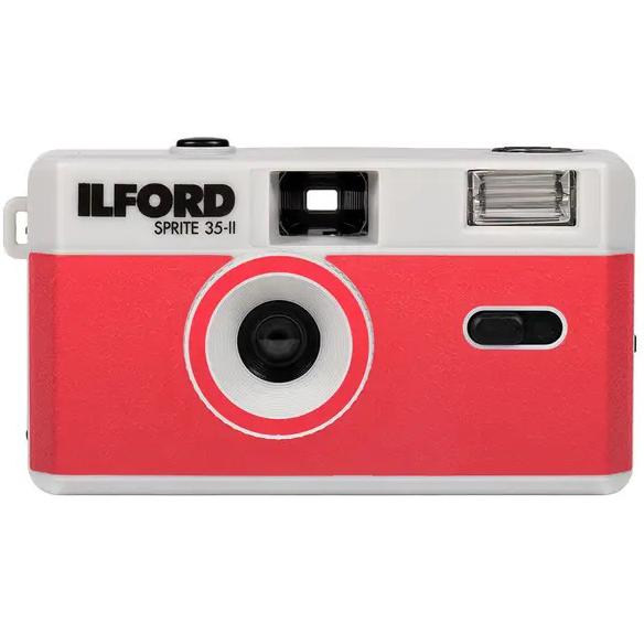 CAMARA ILFORD SPRITE 35-II PLATA/ROJA