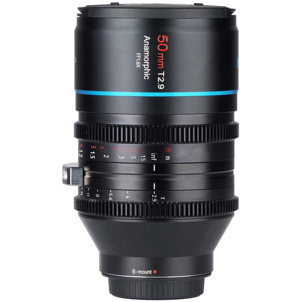 OBJETIVO SIRUI 50 T2.9 1.6X ANAMORPHIC VIDEO CANON RF