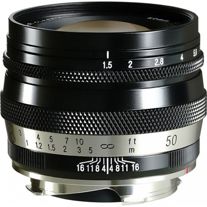 OBJETIVO VOIGTLANDER 50/1.5 HELIAR CLASSIC VM NEGRO