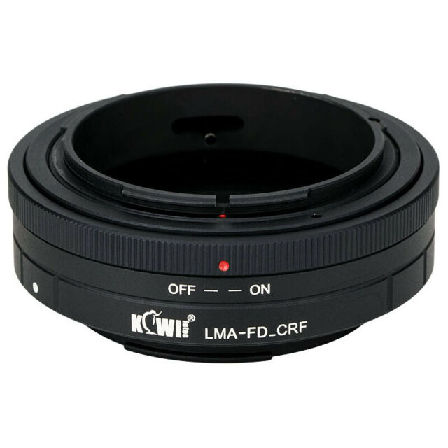 ADAPTADOR DE OBJETIVO CANON FD EN CUERPO EOS RF