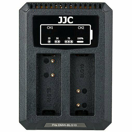 CARGADOR JJC USB PARA 2 BATERIAS DCH-BLG10 JJC 