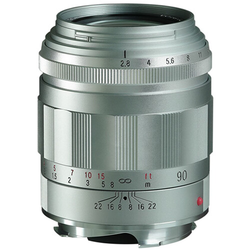 OBJETIVO VOIGTLANDER 90/2.8 APO SKOPAR SILVER LEICA M