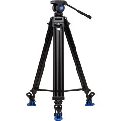 TRIPODE BENRO BV6PRO VIDEO DOBLE TUBO ALUMINIO
