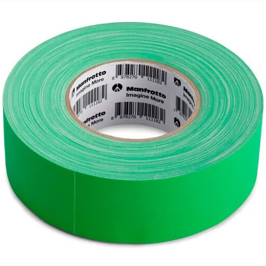 CINTA AMERICANA LASTOLITE GAFFER 5CMX50MT VERDE CHROMA