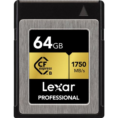 TARJETA CFEXPRESS 64 GB LEXAR TYPE B (1750 MB/SG)