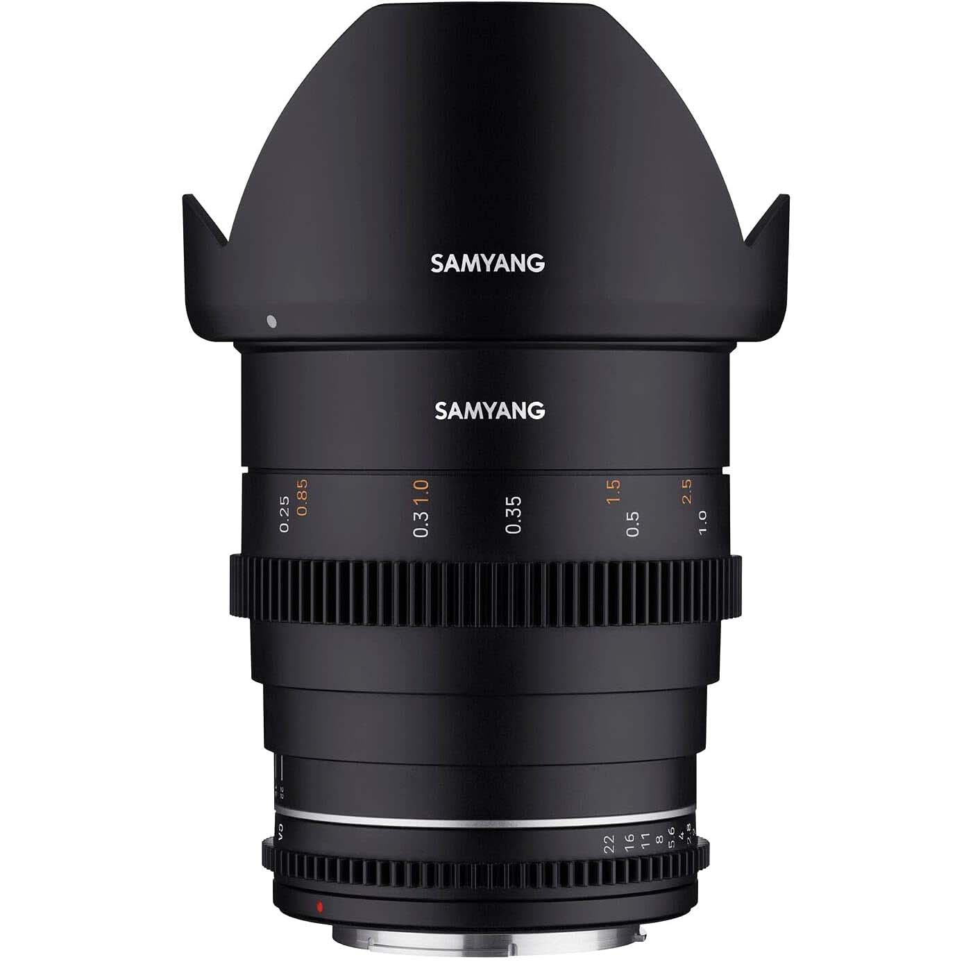 OBJETIVO SAMYANG 24 T1.5 V-DSLR MK2 CANON