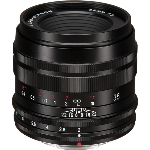OBJETIVO VOIGTLANDER 35/2 MACRO APO-ULTRON X-MOUNT (NEGRO)