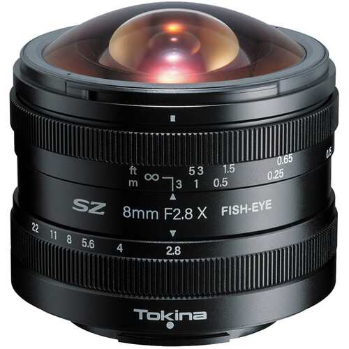 OBJETIVO TOKINA 8/2.8 SZ FISH EYE FUJI X