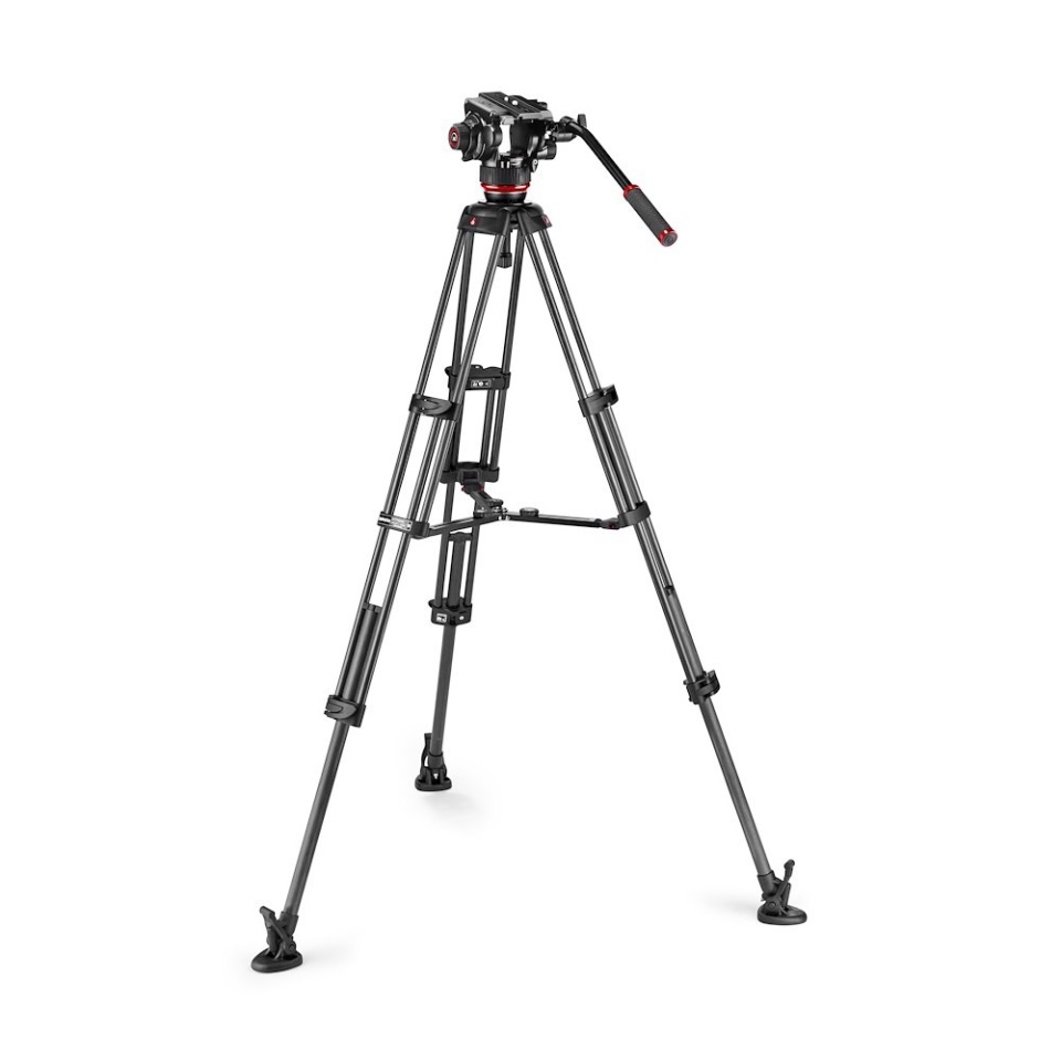TRIPODE MANFROTTO TWIN CARBONO + ROTULA 504X (ESTAB A MEDIA
