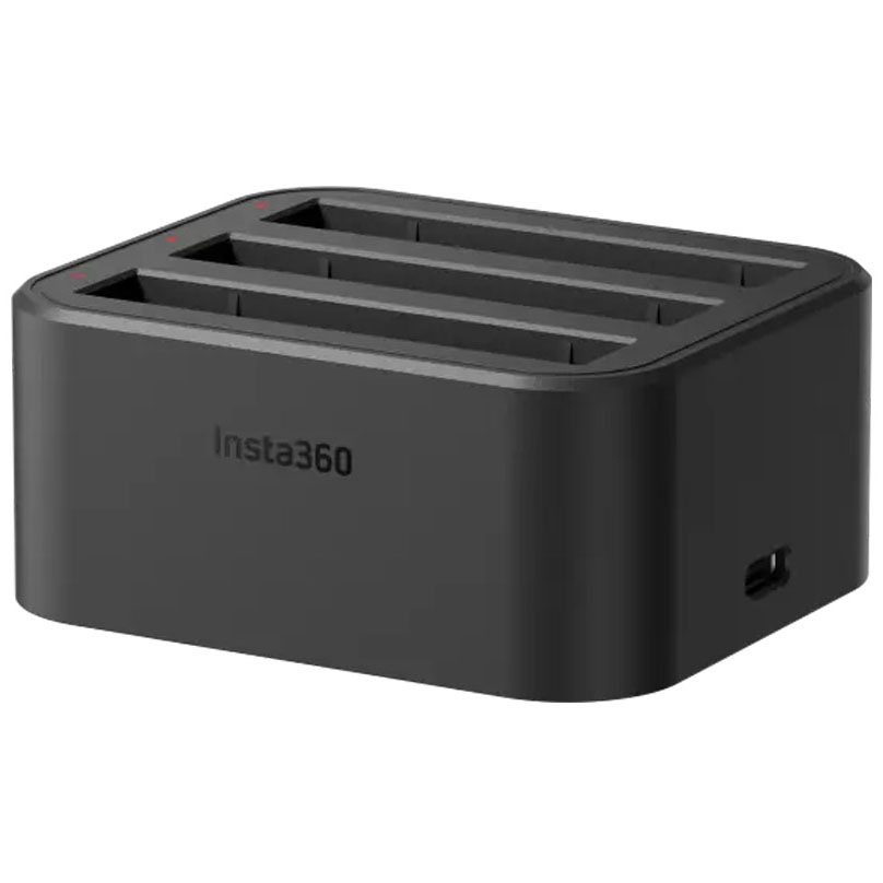 CARGADOR INSTA360 TRIPLE CARGA RAPIDA PARA ONE X3