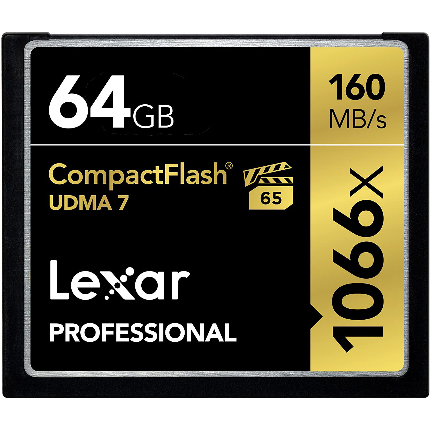 TARJETA CF 64 GB LEXAR 1066X (160MB/SG) 4K UDMA7
