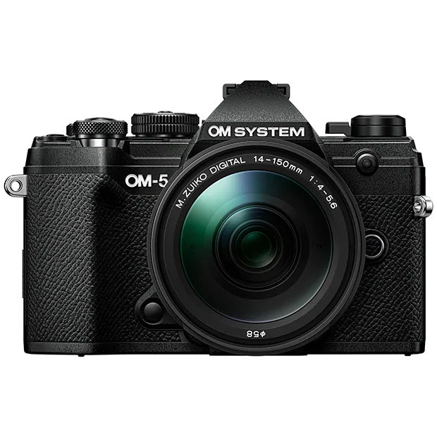 KIT OLYMPUS OM-5 + 14-150/4-5.6 BLACK / BLACK
