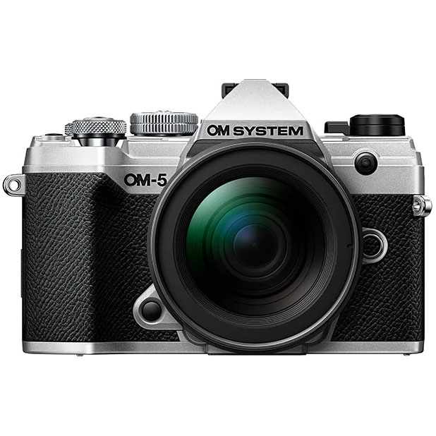 KIT OLYMPUS OM-5 + 12-45/4 SILVER / BLACK