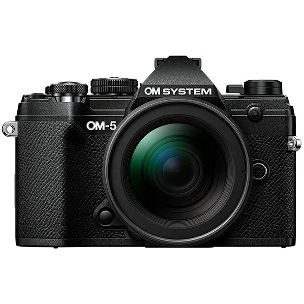 KIT OLYMPUS OM-5 + 12-45/4 BLACK / BLACK