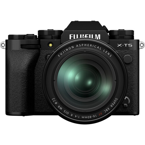 KIT FUJI X-T5 BLACK + 16-80/4 R OIS WR
