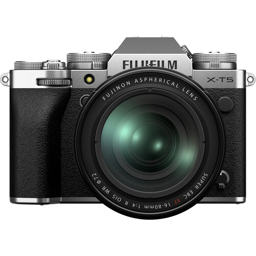 KIT FUJI X-T5 SILVER + 16-80/4 R OIS WR