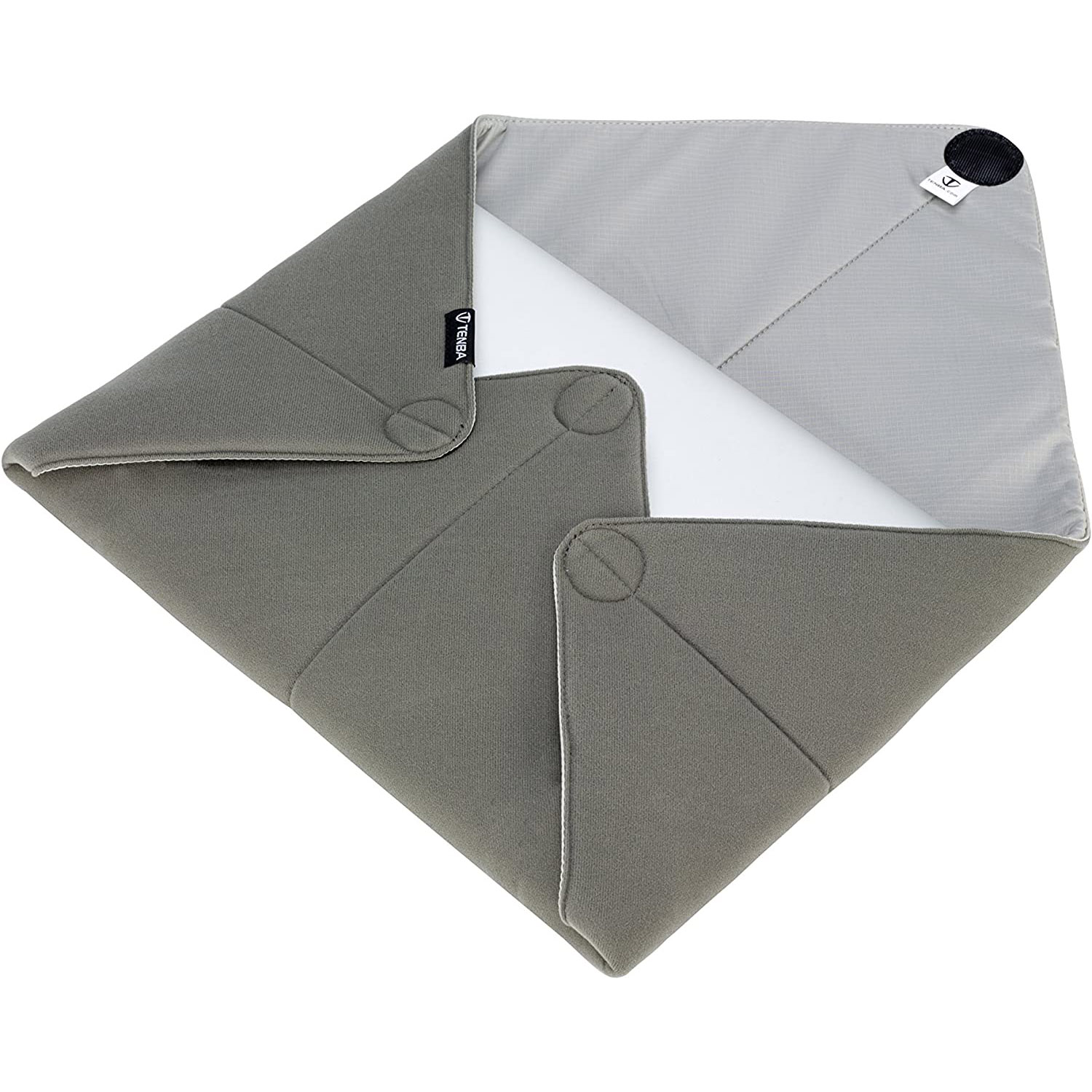 PAÑO TENBA 50X50 CM GRIS CON VELCRO