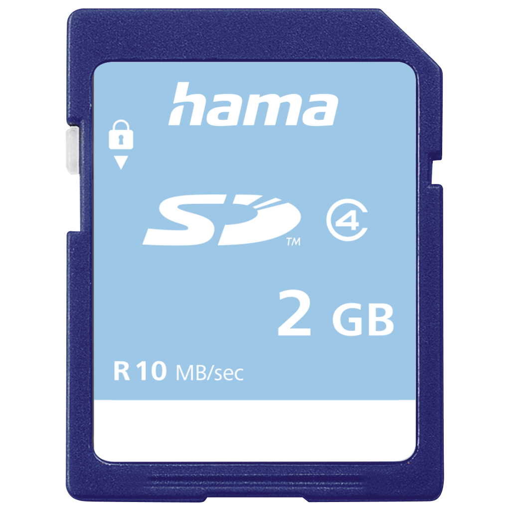 TARJETA SD 2 GB HAMA MEMORY BASE (10MB/SG)