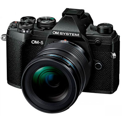 KIT OLYMPUS OM-5 + 12-40 II BLACK / BLACK