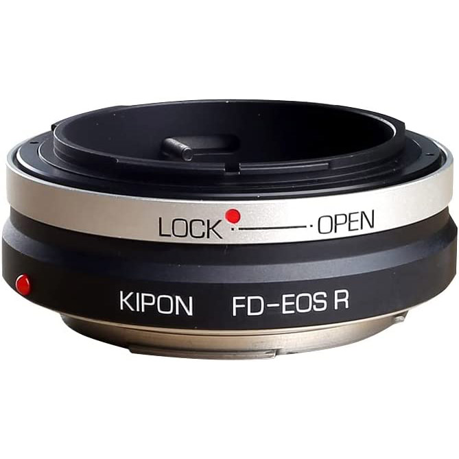 ADAPTADOR KIPON DE OBJETIVO CANON FD EN CUERPO CANON EOS R