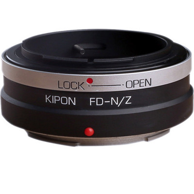 ADAPTADOR KIPON DE OBJETIVO CANON FD EN CUERPO NIKON Z