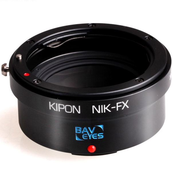 ADAPTADOR KIPON DE OBJETIVO NIKON F EN CUERPO FUJI X 0.7X