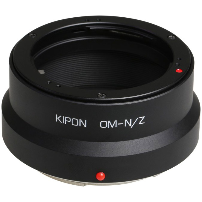 ADAPTADOR KIPON DE OBJETIVO OLYMPUS OM EN CUERPO NIKON Z