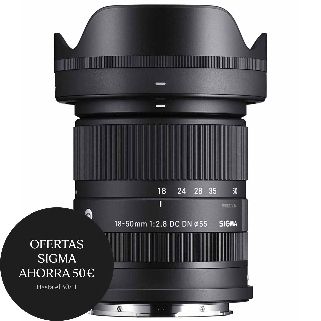 OBJETIVO SIGMA AF 18-50/2.8 DC DN SONY E CONTEMPORARY