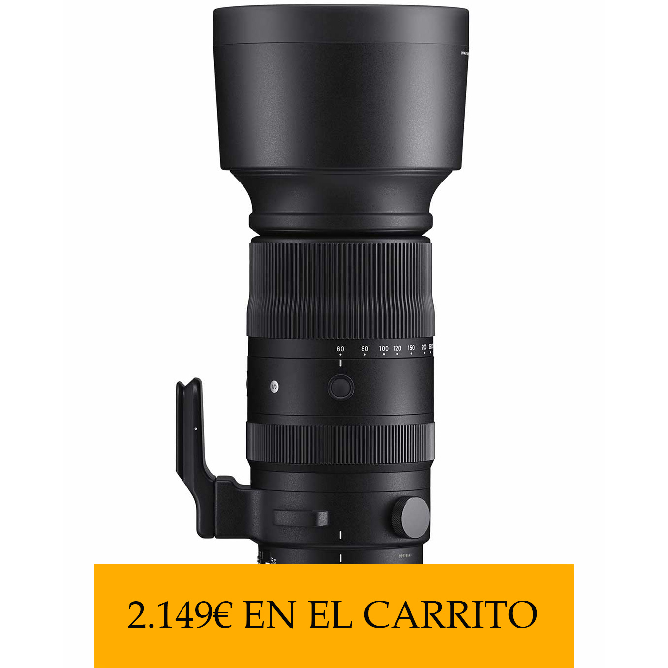 OBJETIVO SIGMA AF 60-600/4.5-6.3 SONY DG DN OS (SPORT)