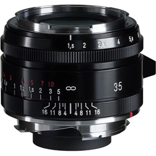 OBJETIVO VOIGTLANDER 35/1.5 II NOKTON VM (NEGRO)